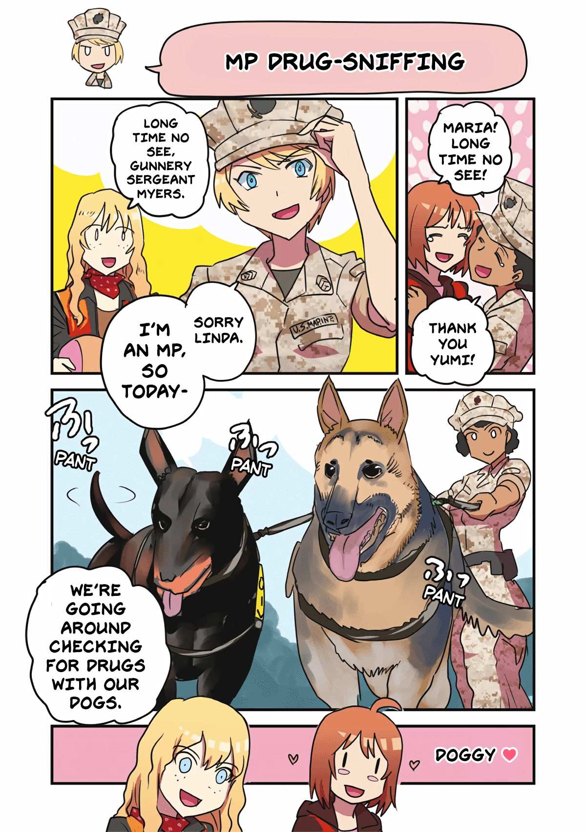 Read Marine Corps Yumi chapter 94 image 3 on Lezhin