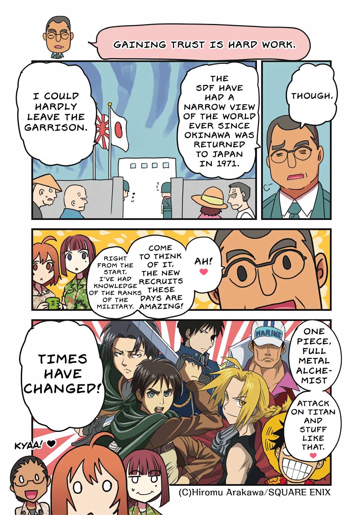 Read Marine Corps Yumi chapter 95 image 3 on Lezhin