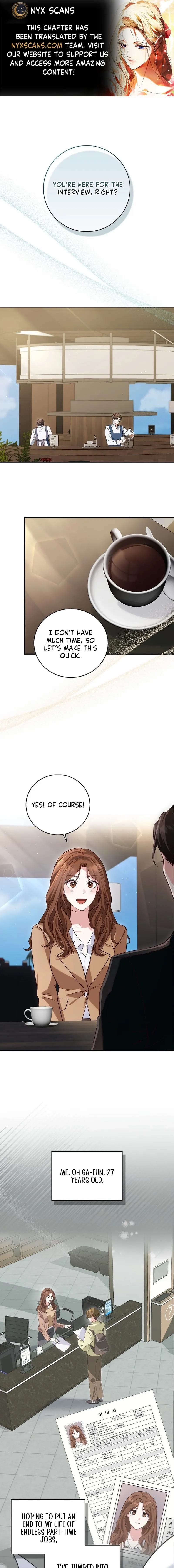 Read Marriage Starts with an Interview chapter 1 image 1 on Lezhin