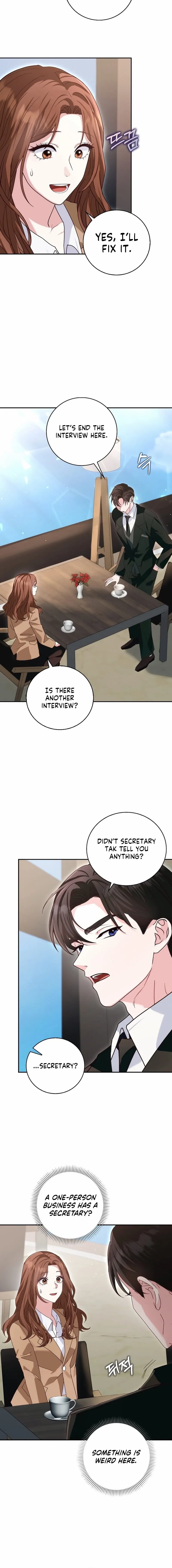 Read Marriage Starts with an Interview chapter 1 image 6 on Lezhin