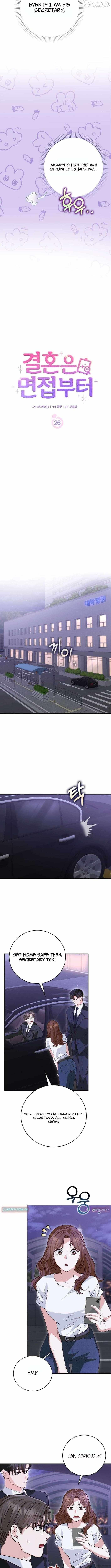 Read Marriage Starts with an Interview chapter 26 image 2 on Lezhin