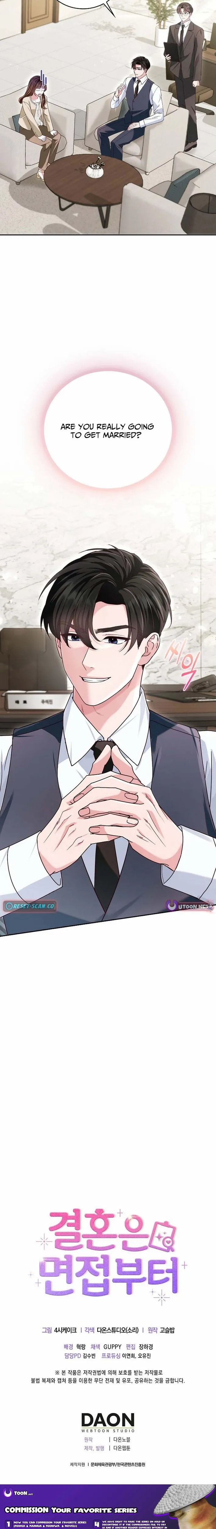 Read Marriage Starts with an Interview chapter 6 image 21 on Lezhin