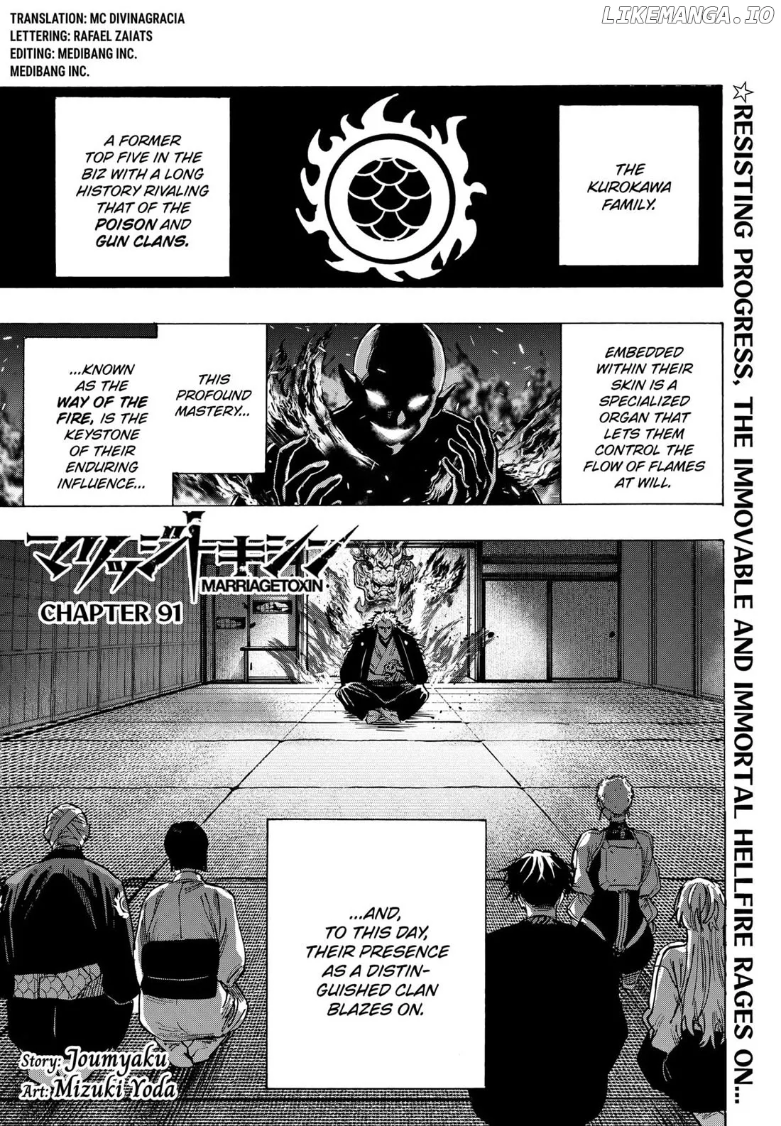 Read Marriagetoxin  Manga chapter 91 image 0 on Lezhin