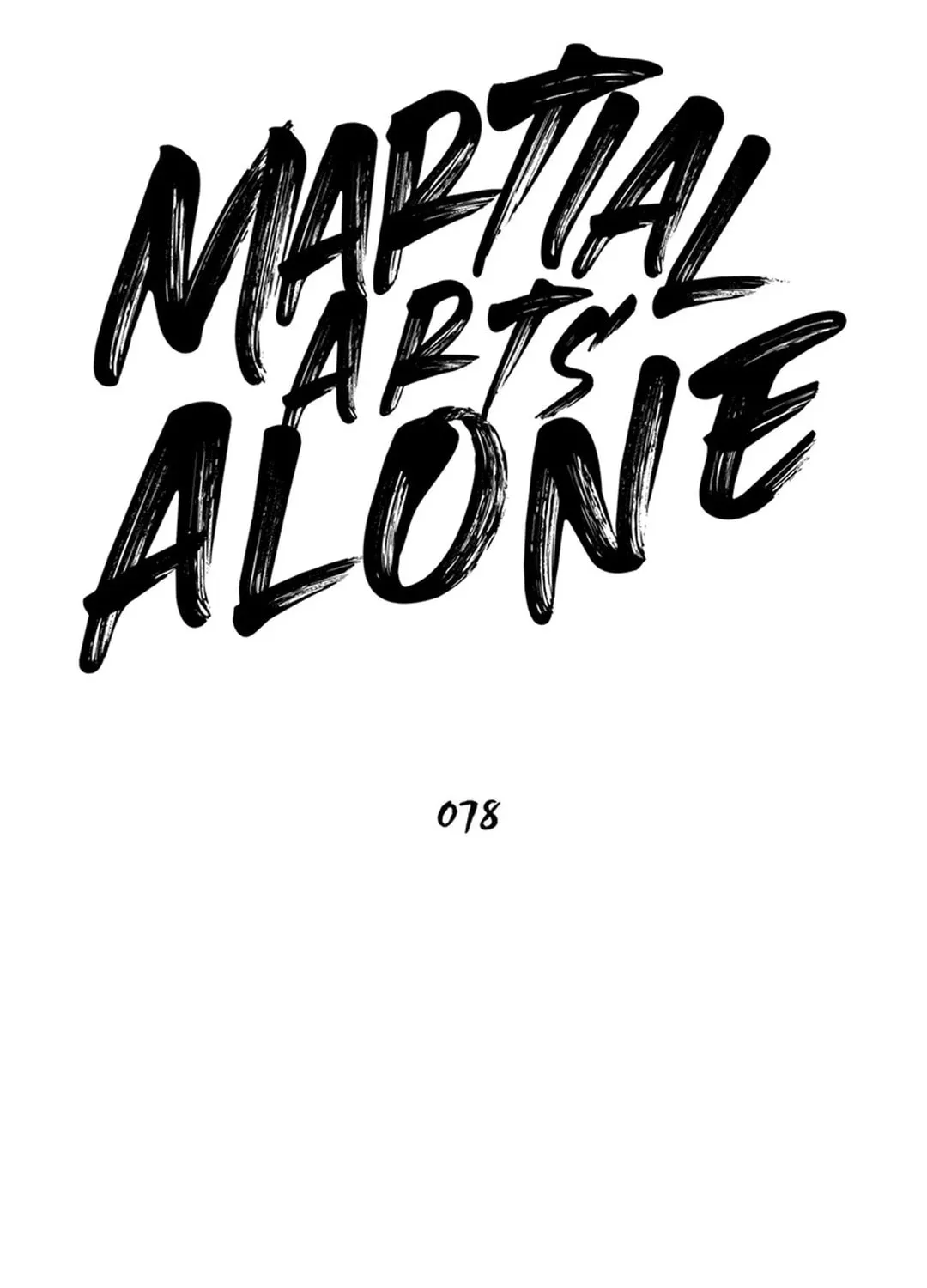 Martial Arts Alone Chapter 78 page 79 - 