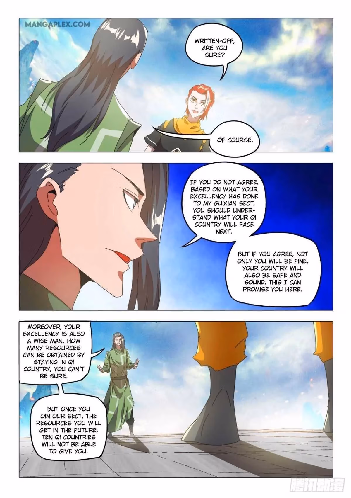Read Martial Master chapter 519 image 3 on Lezhin