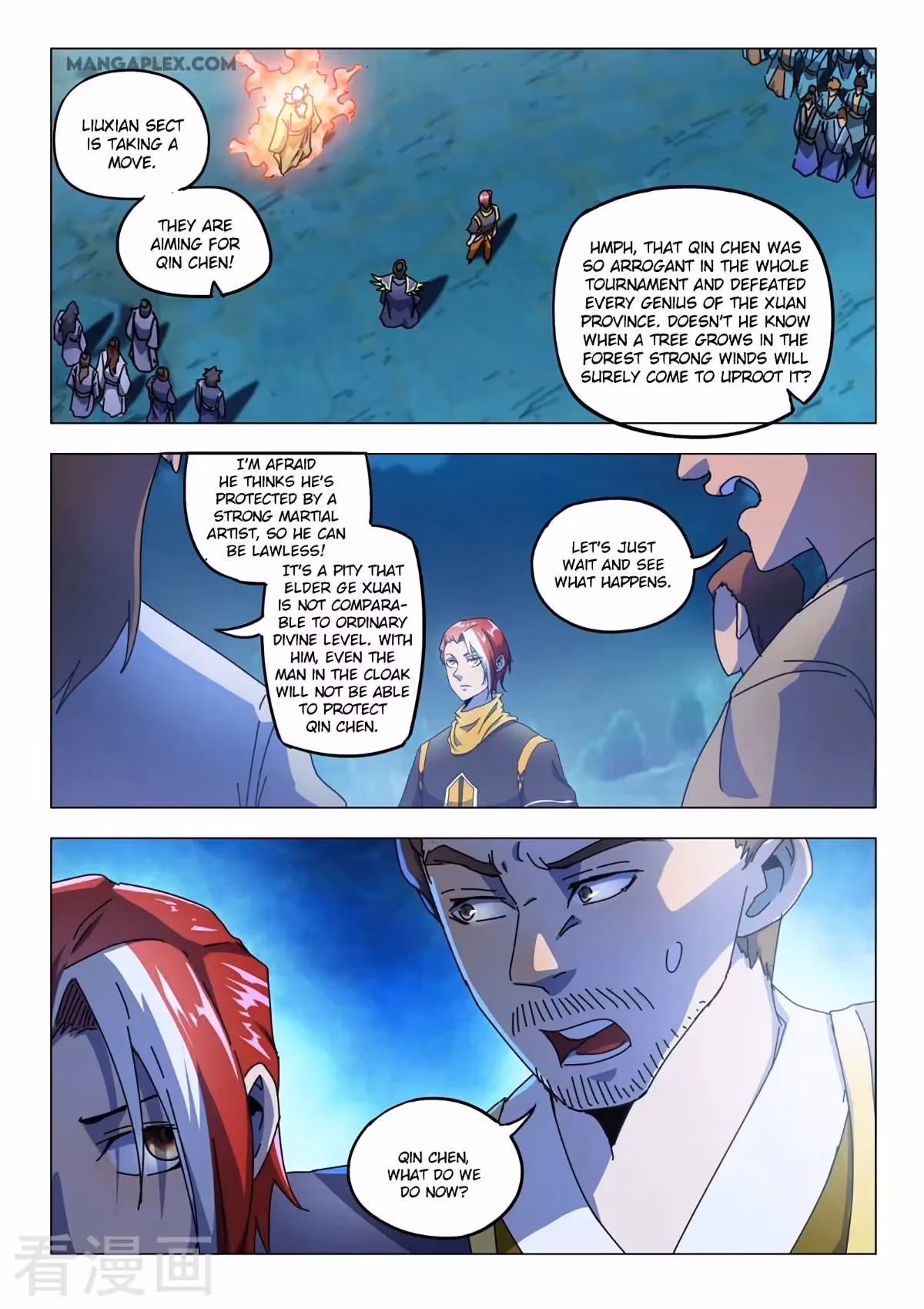 Read Martial Master chapter 530 image 2 on Lezhin
