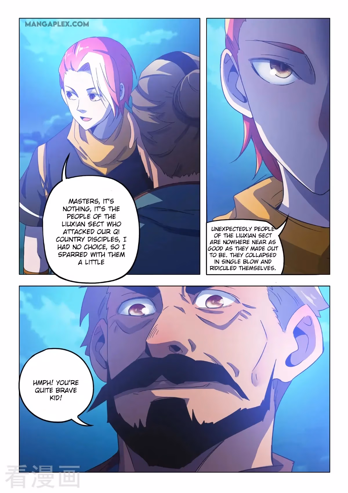 Read Martial Master chapter 535 image 9 on Lezhin