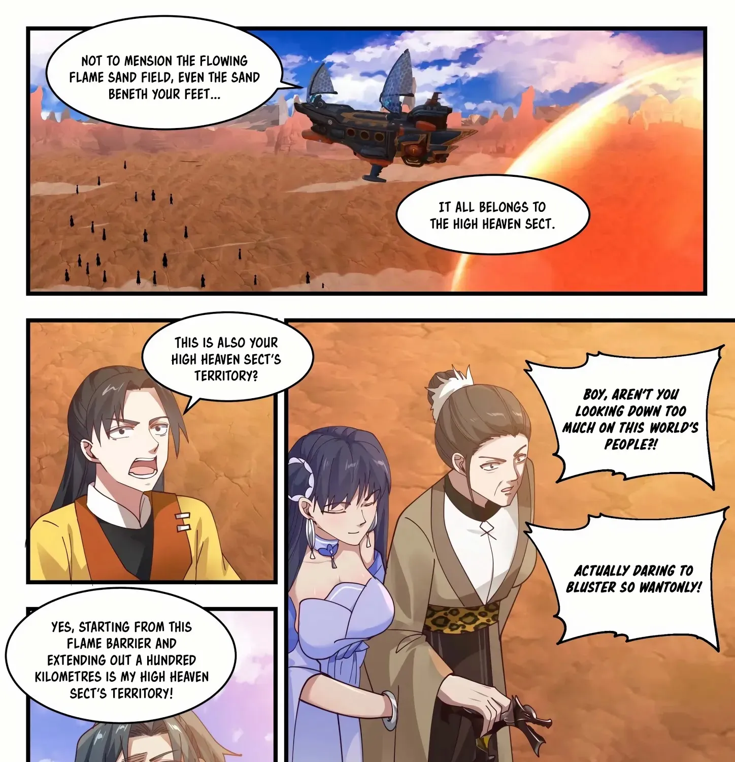 Read Martial Peak chapter 1303 image 1 on Lezhin