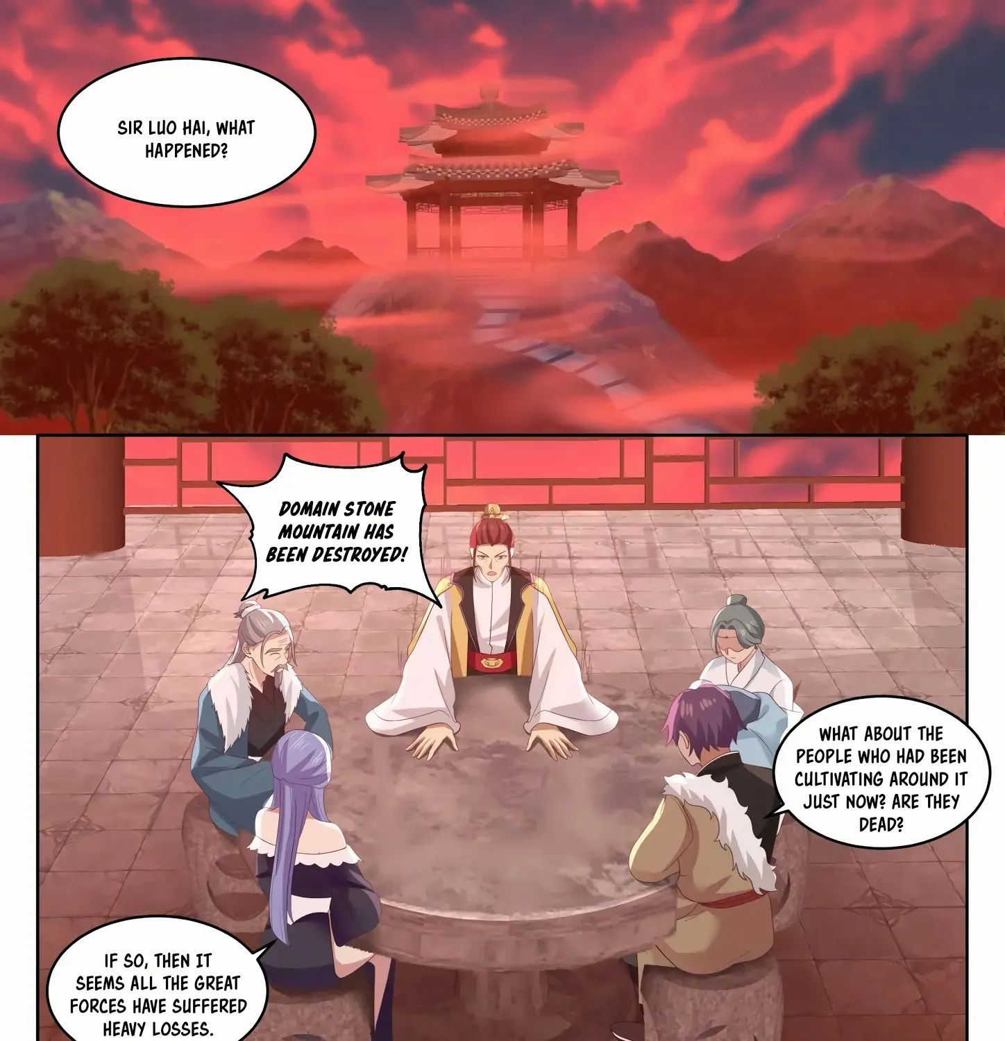 Read Martial Peak chapter 1387 image 1 on Lezhin