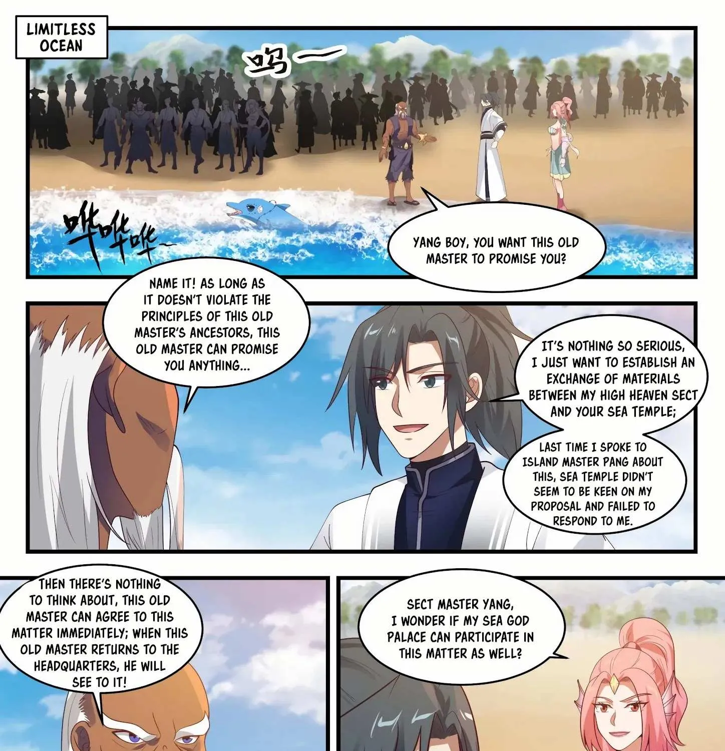 Read Martial Peak chapter 1438 image 1 on Lezhin