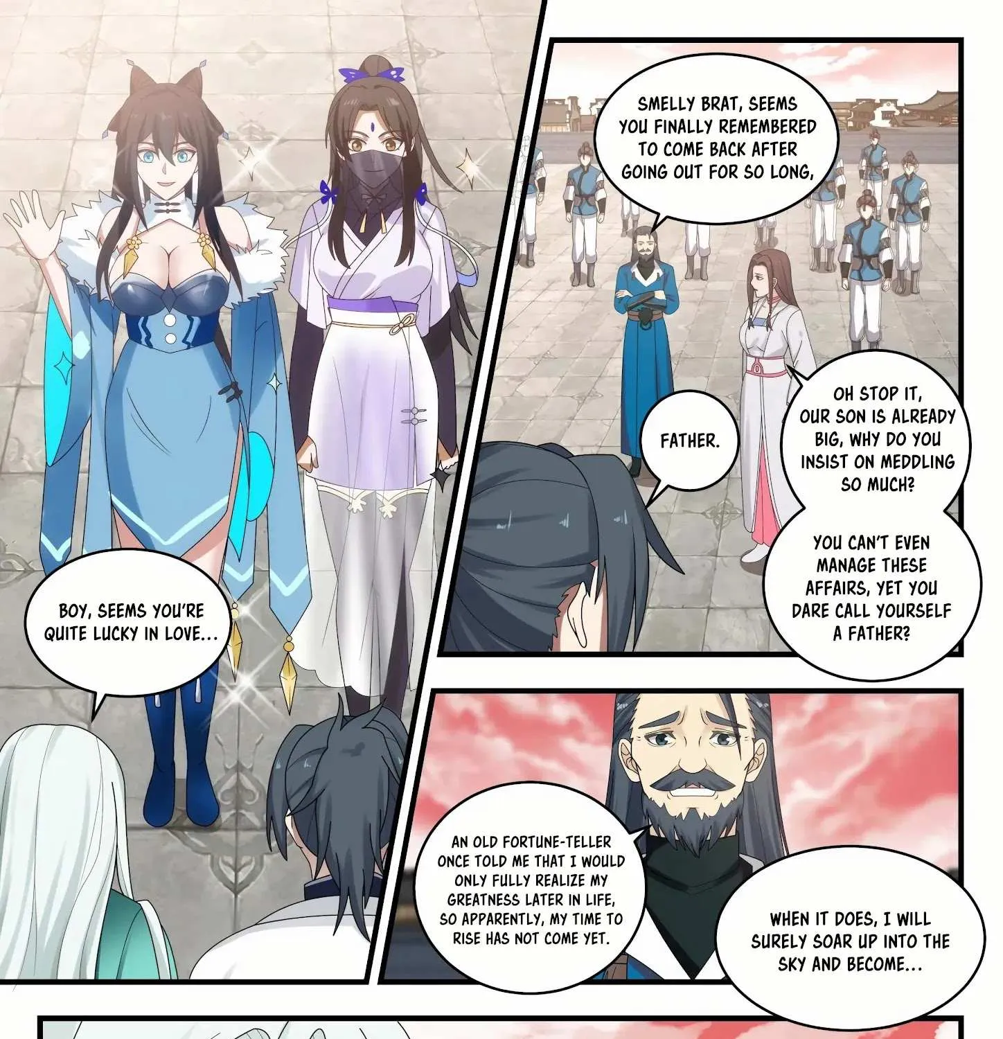 Read Martial Peak chapter 1495 image 3 on Lezhin