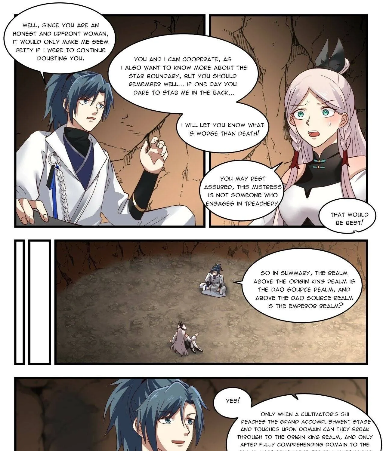 Read Martial Peak chapter 1556 image 12 on Lezhin