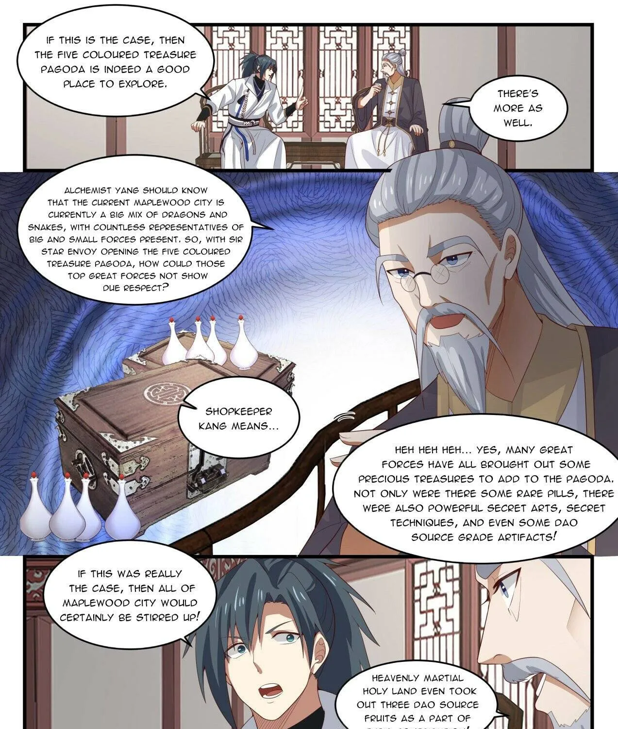 Read Martial Peak chapter 1598 image 14 on Lezhin