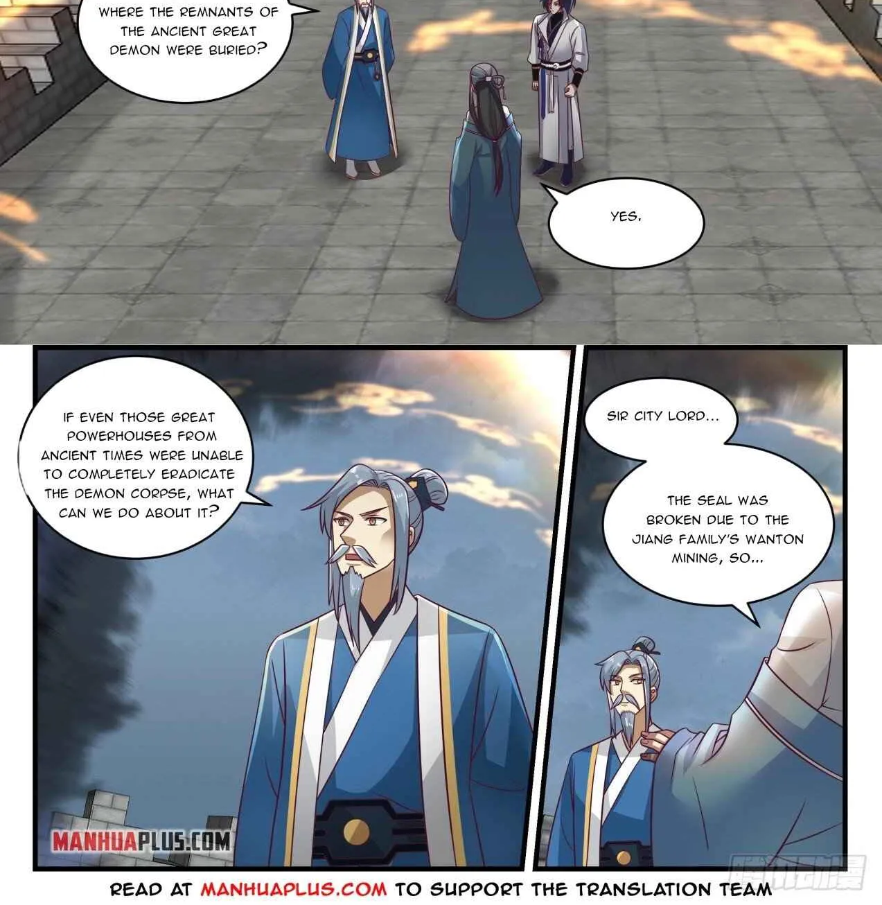 Read Martial Peak chapter 1680 image 1 on Lezhin