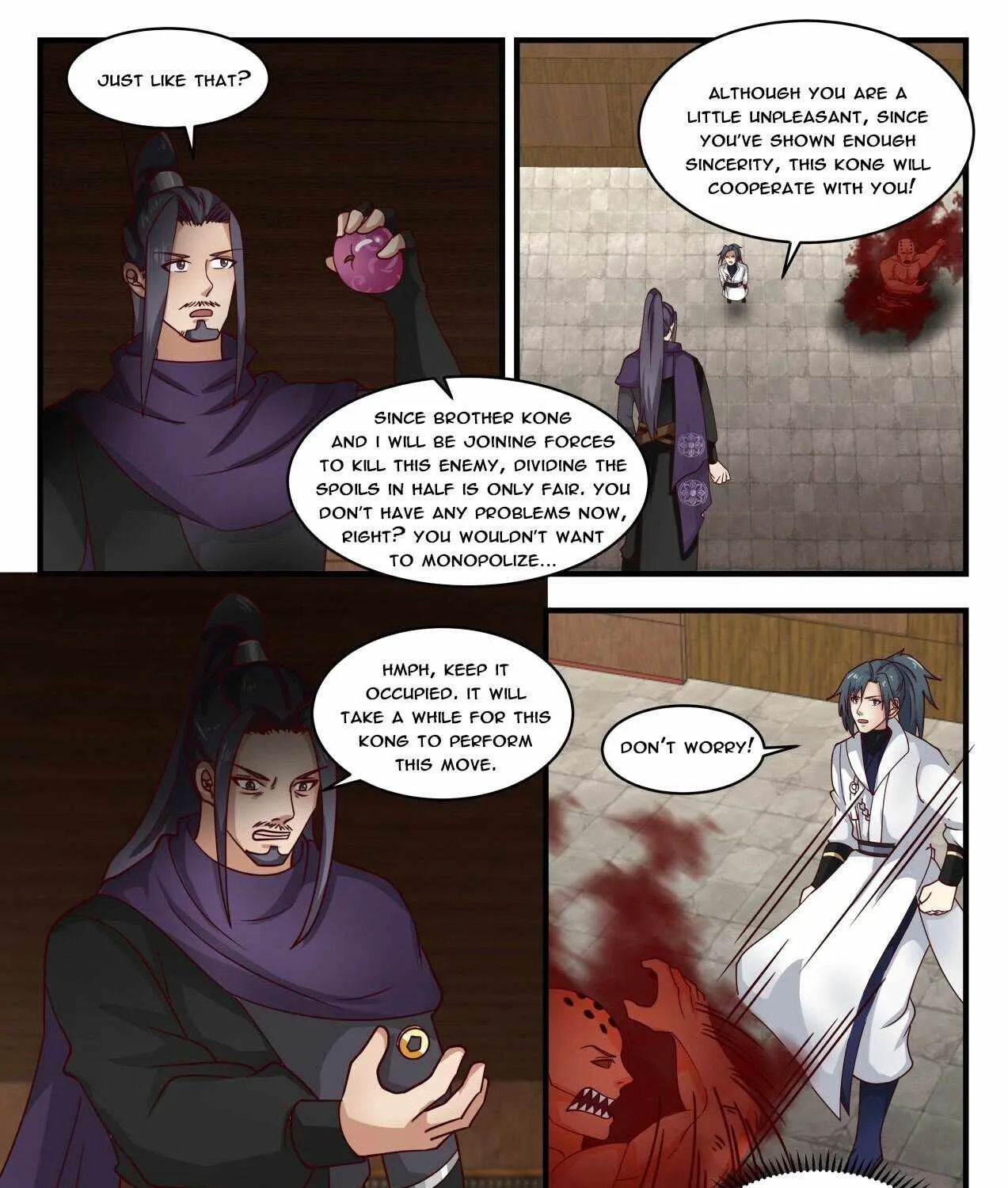 Read Martial Peak chapter 1743 image 8 on Lezhin
