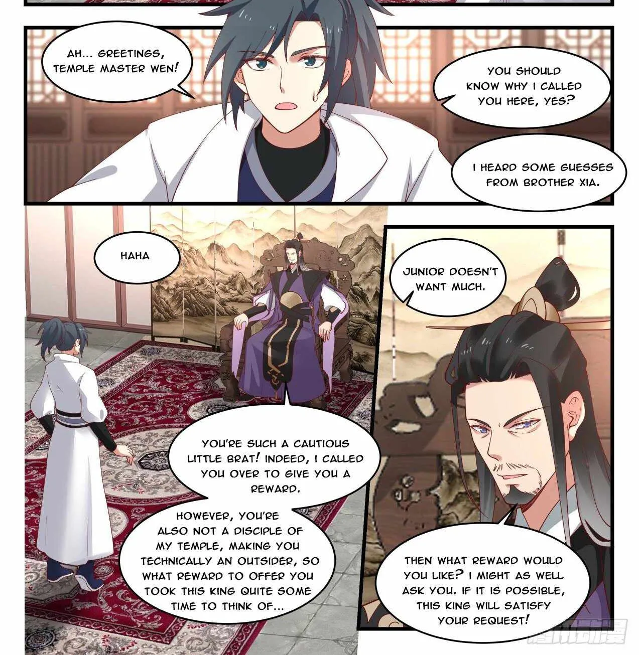 Read Martial Peak chapter 1764 image 1 on Lezhin