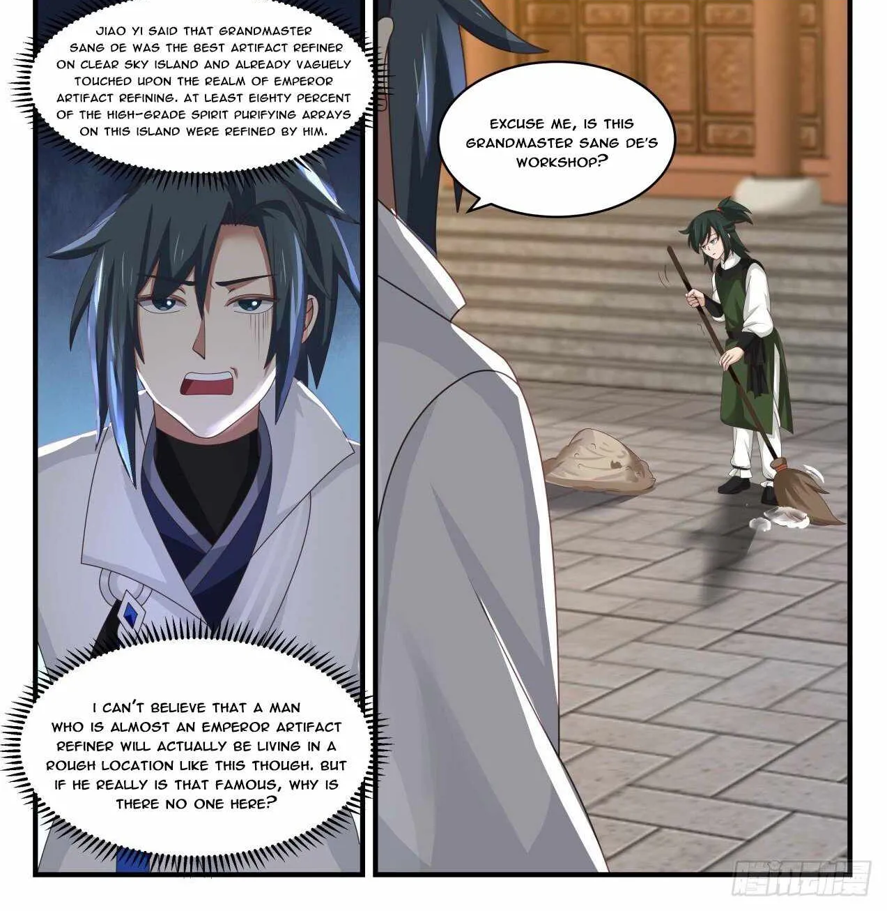 Read Martial Peak chapter 1838 image 1 on Lezhin