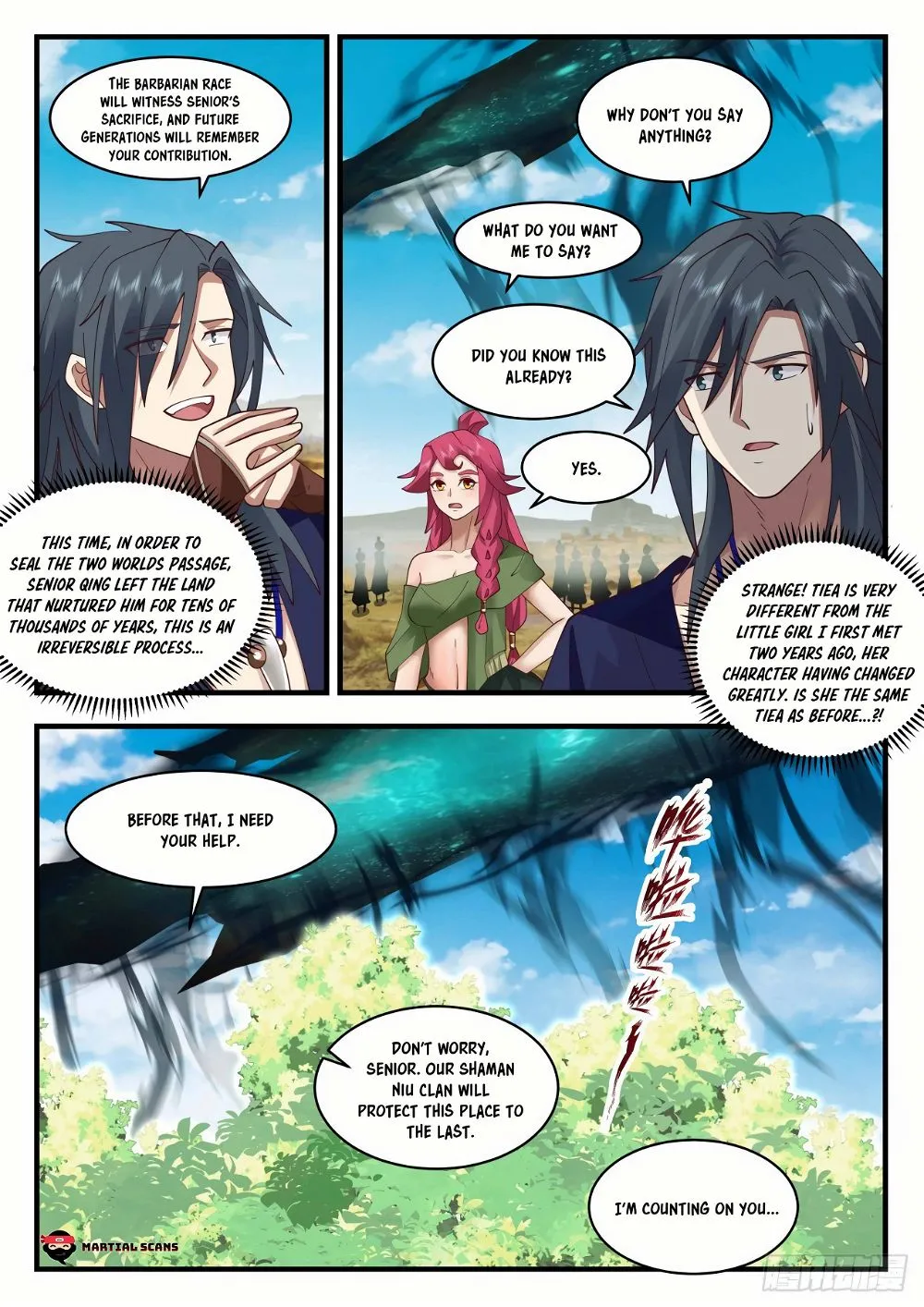 Read Martial Peak chapter 2064 image 3 on Lezhin