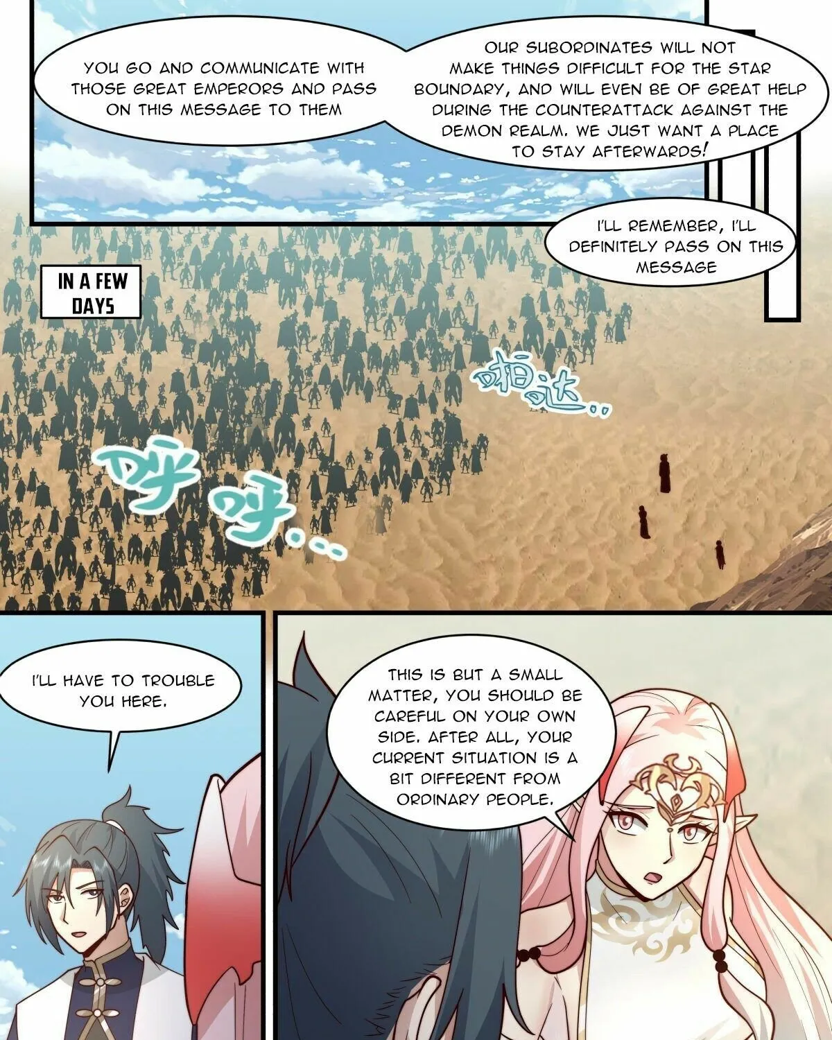 Read Martial Peak chapter 2461 image 2 on Lezhin