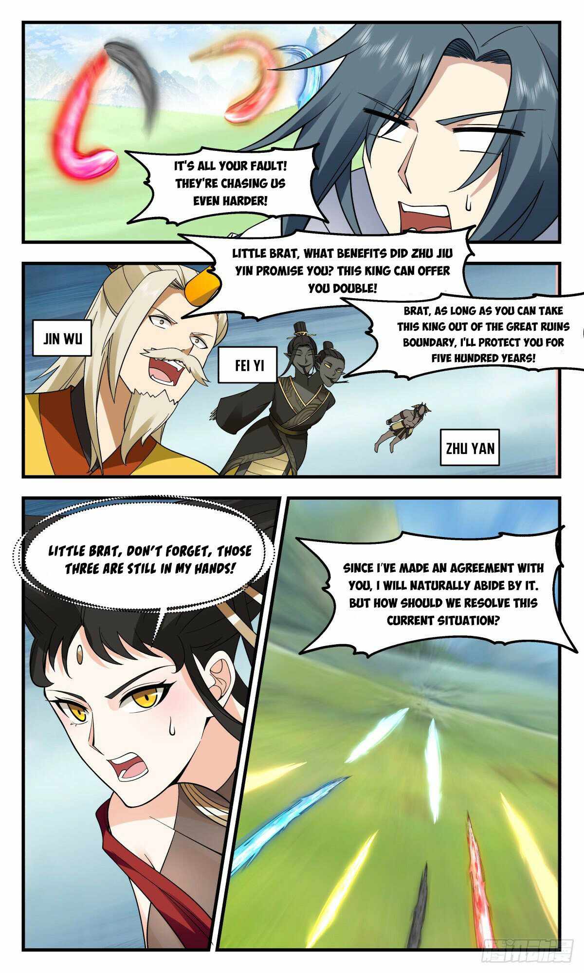 Read Martial Peak chapter 2692 image 1 on Lezhin