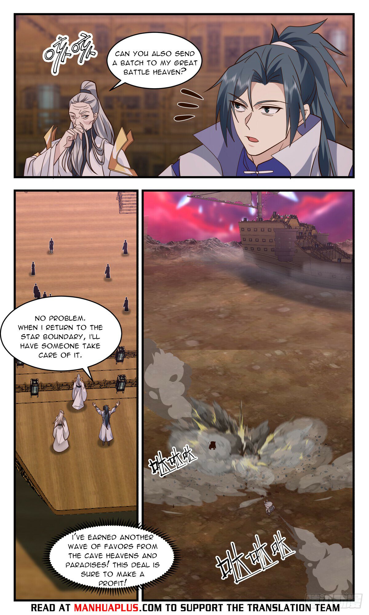 Read Martial Peak chapter 3015 image 3 on Lezhin