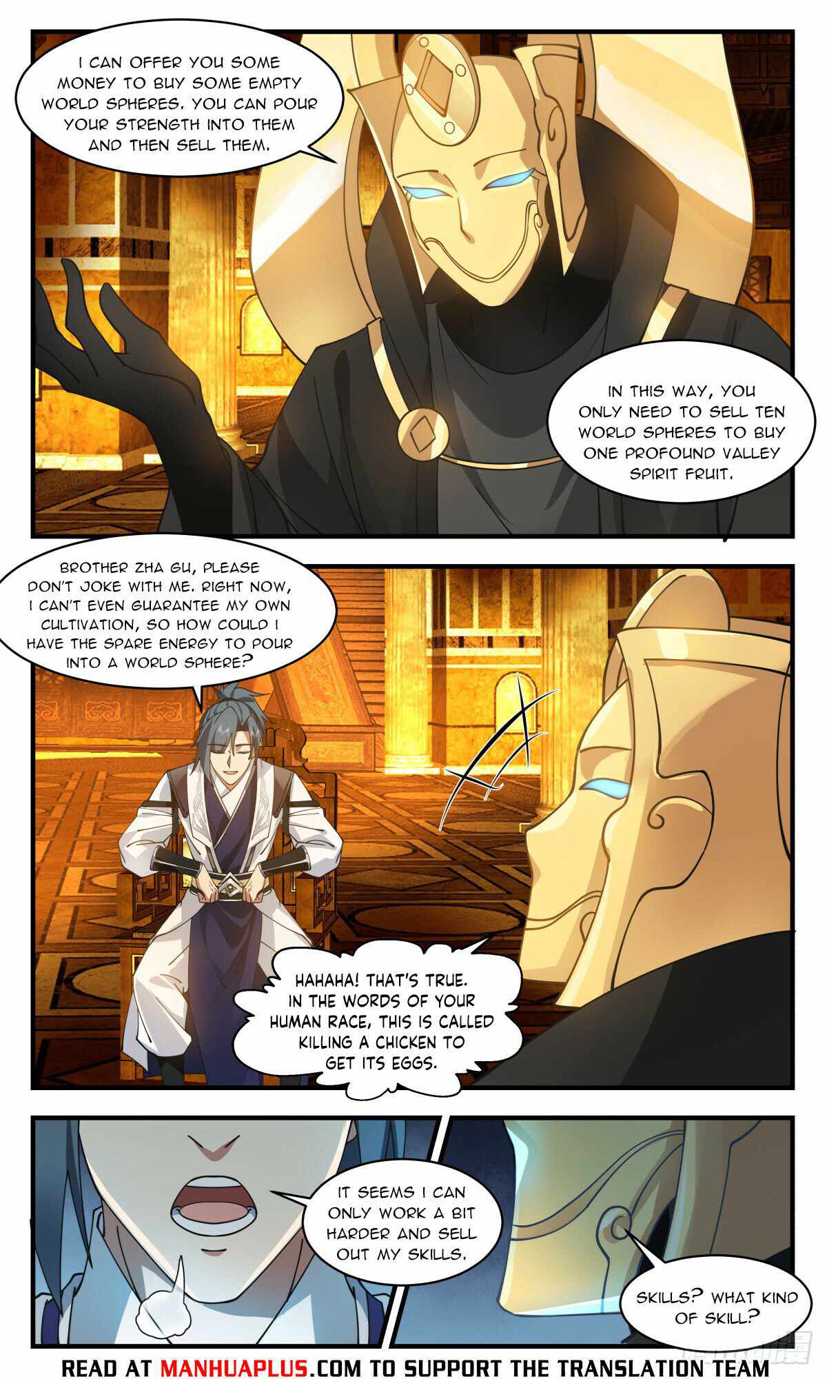 Read Martial Peak chapter 3120 image 5 on Lezhin