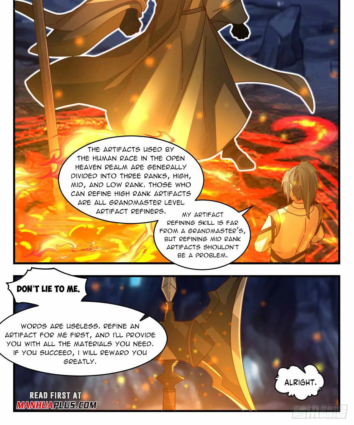 Read Martial Peak chapter 3121 image 1 on Lezhin
