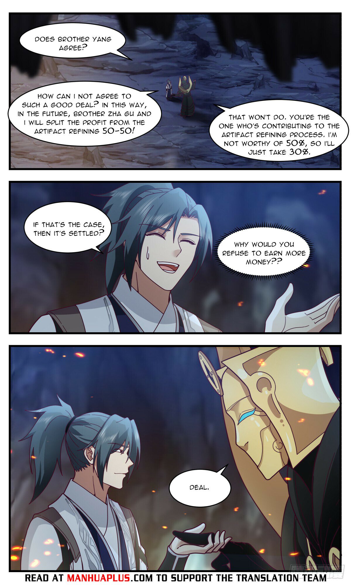 Read Martial Peak chapter 3122 image 3 on Lezhin