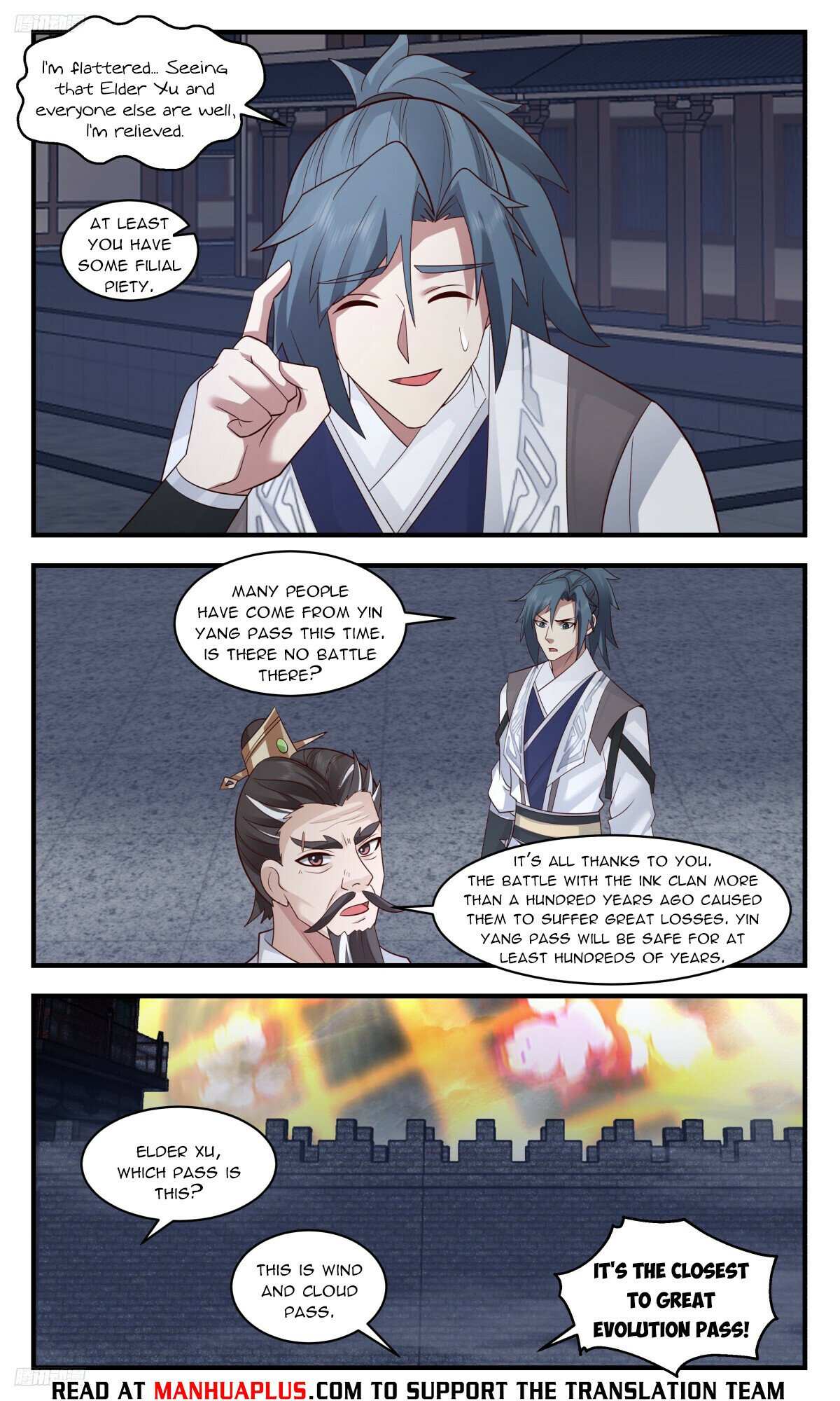Read Martial Peak chapter 3158 image 3 on Lezhin