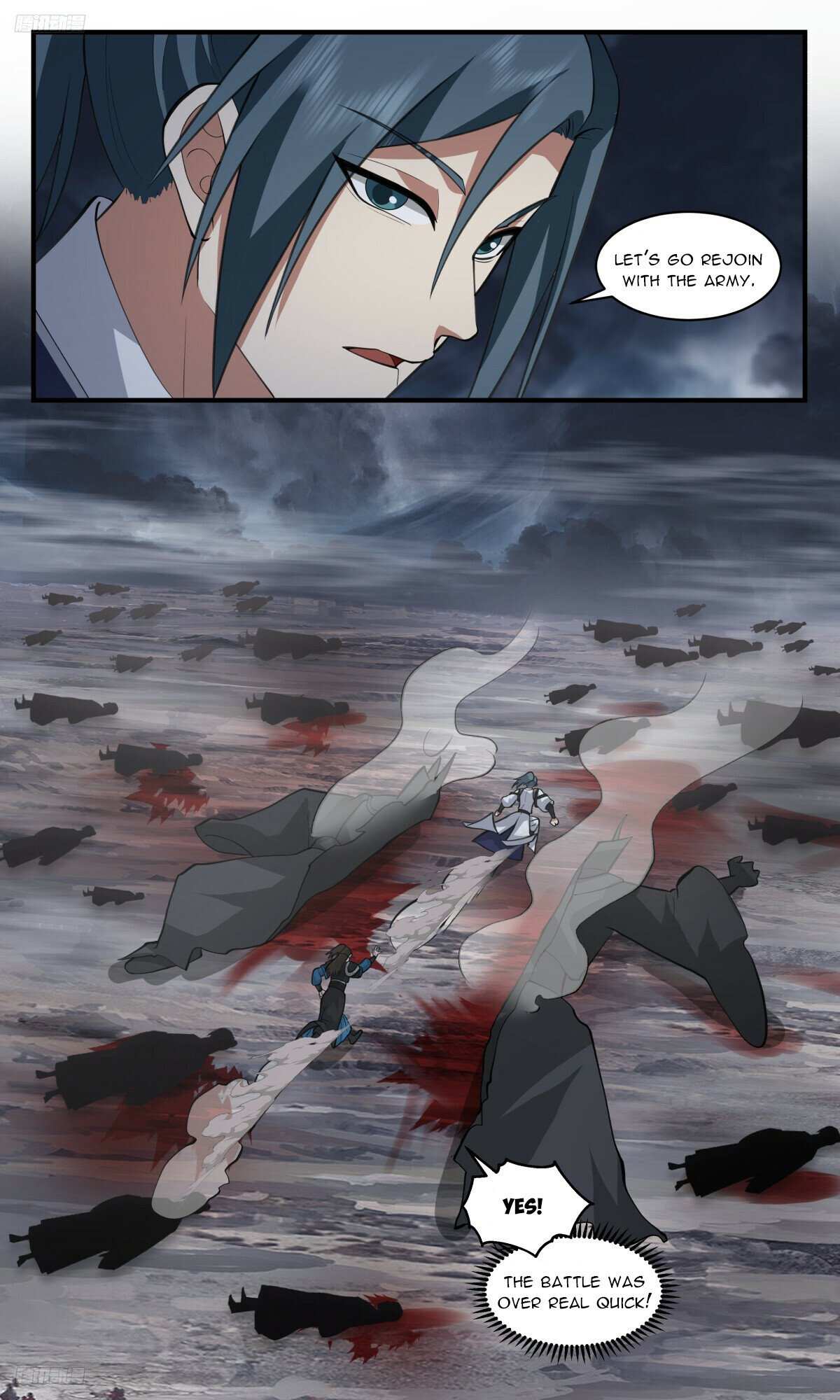Read Martial Peak chapter 3160 image 3 on Lezhin