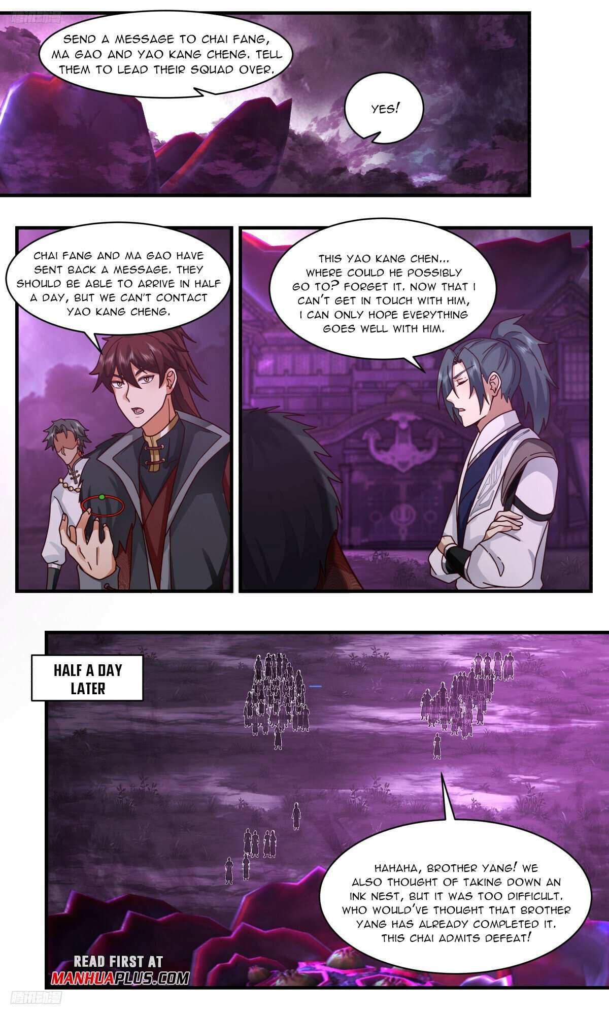 Read Martial Peak chapter 3239 image 3 on Lezhin