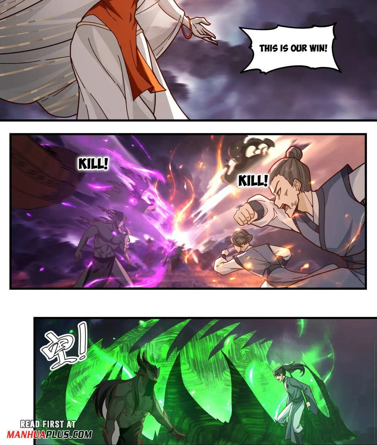 Read Martial Peak chapter 3255 image 1 on Lezhin