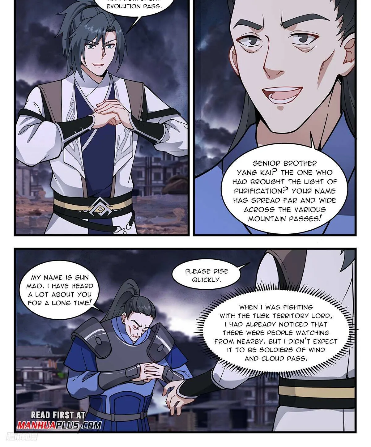 Read Martial Peak chapter 3295 image 2 on Lezhin