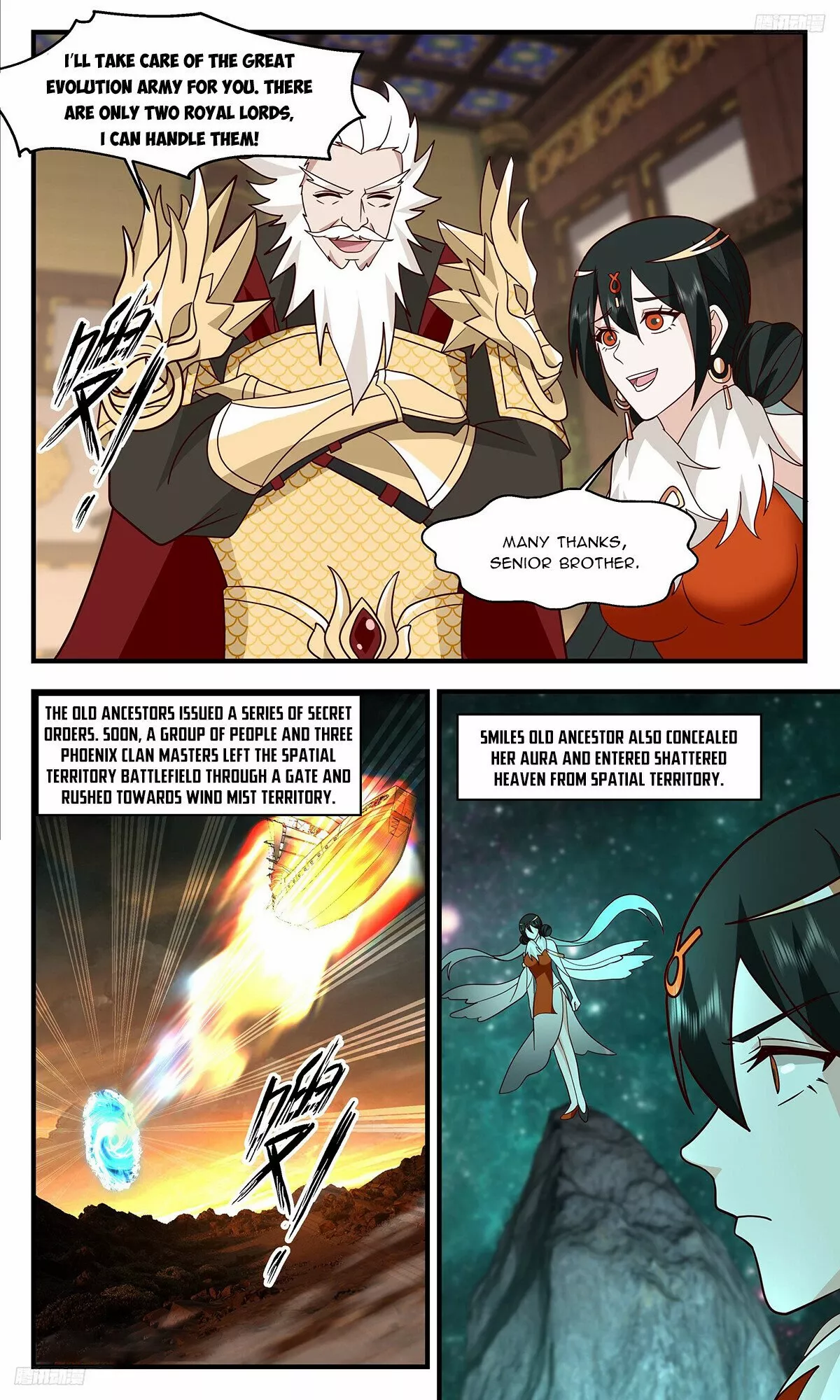 Read Martial Peak chapter 3318 image 4 on Lezhin
