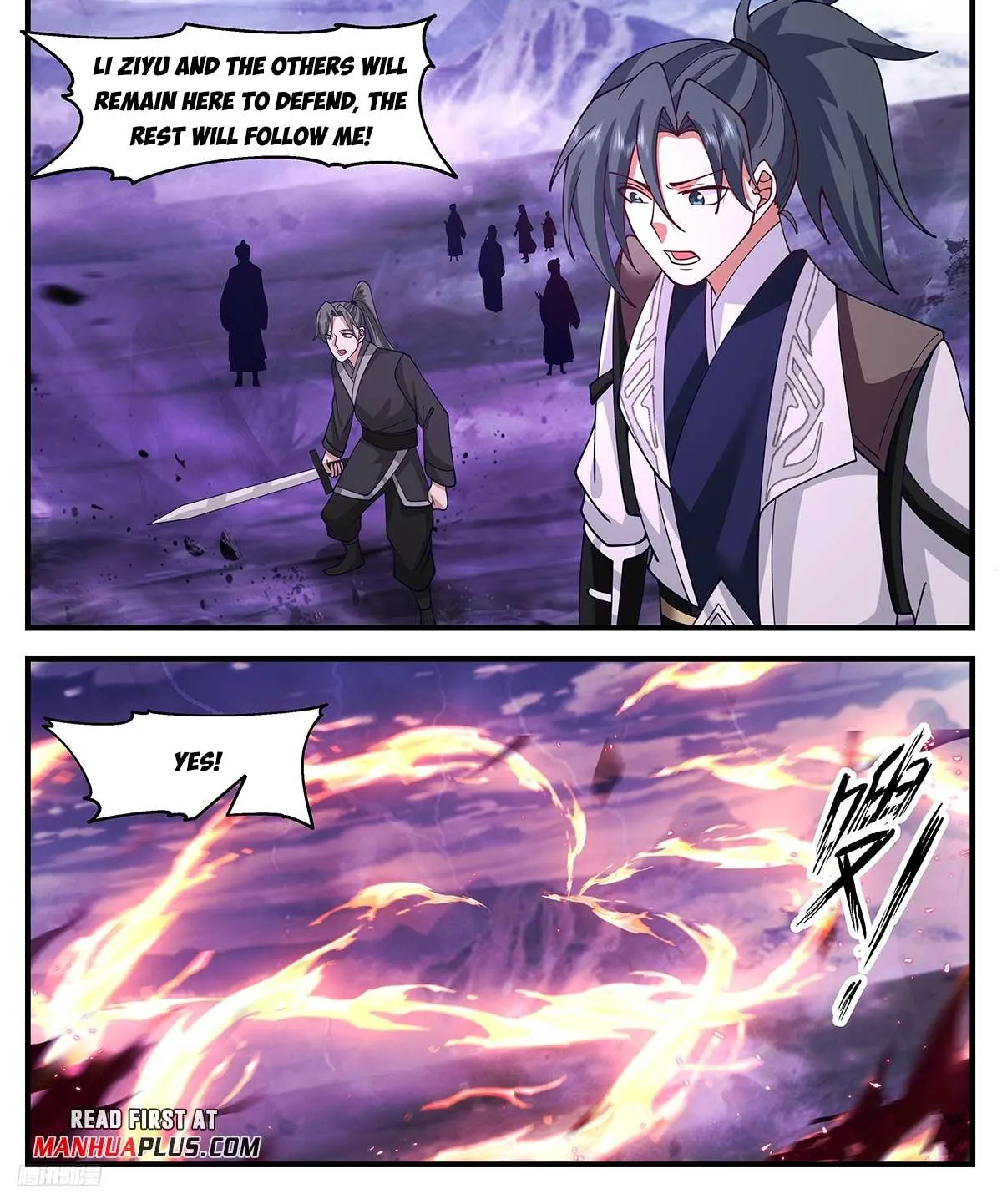 Read Martial Peak chapter 3377 image 1 on Lezhin