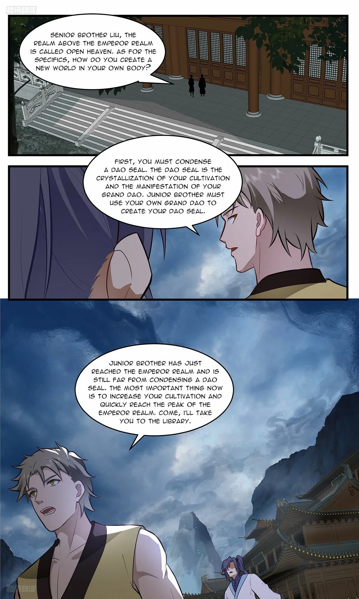 Read Martial Peak chapter 3398 image 3 on Lezhin