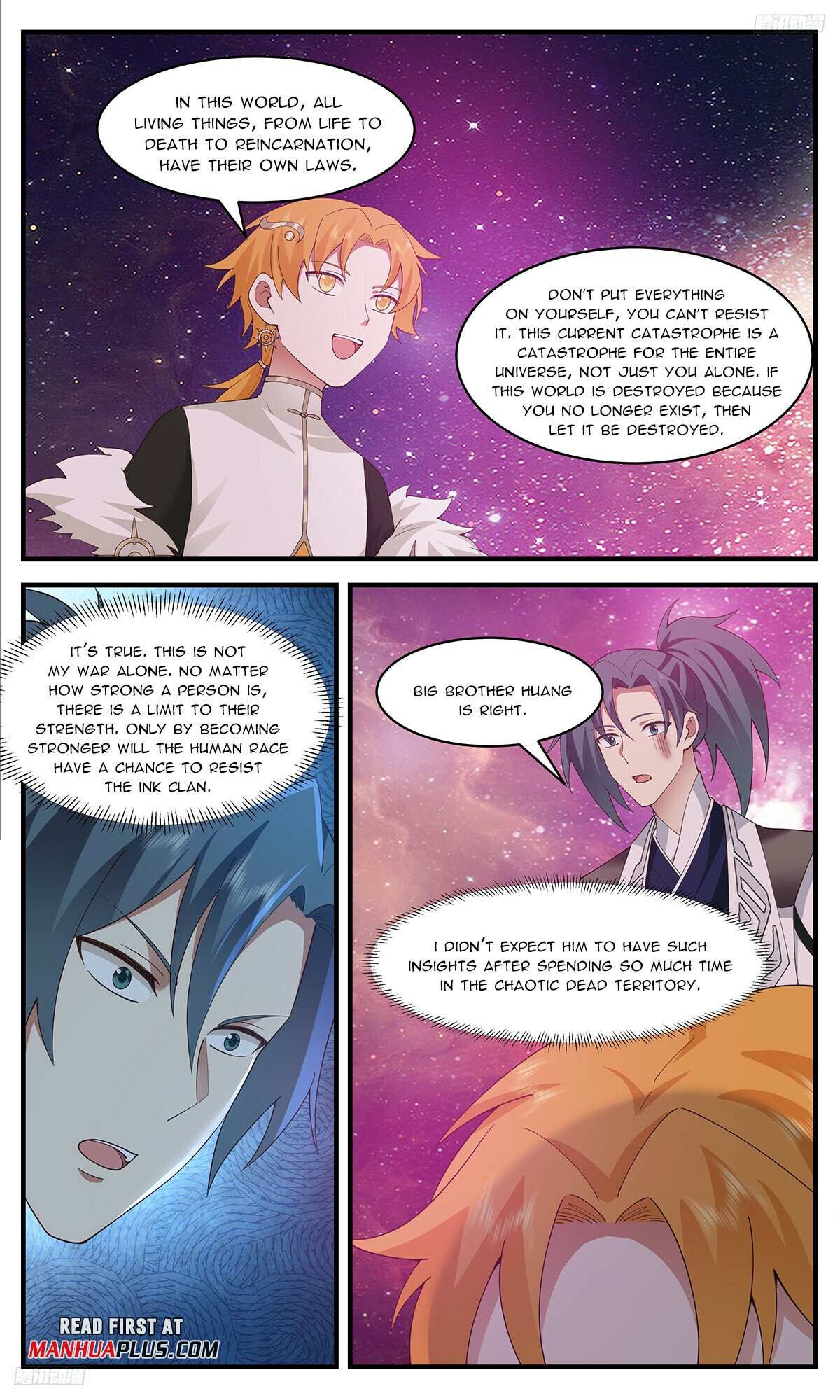 Read Martial Peak chapter 3423 image 4 on Lezhin