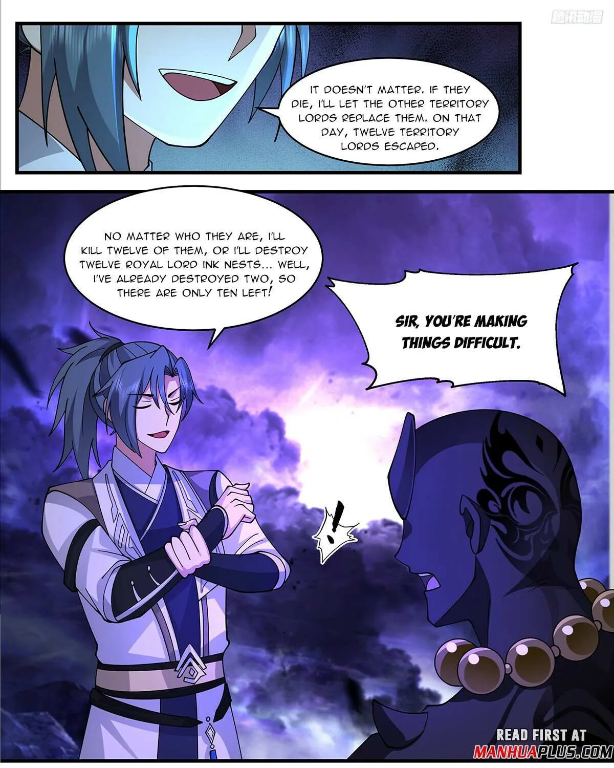 Read Martial Peak chapter 3445 image 8 on Lezhin
