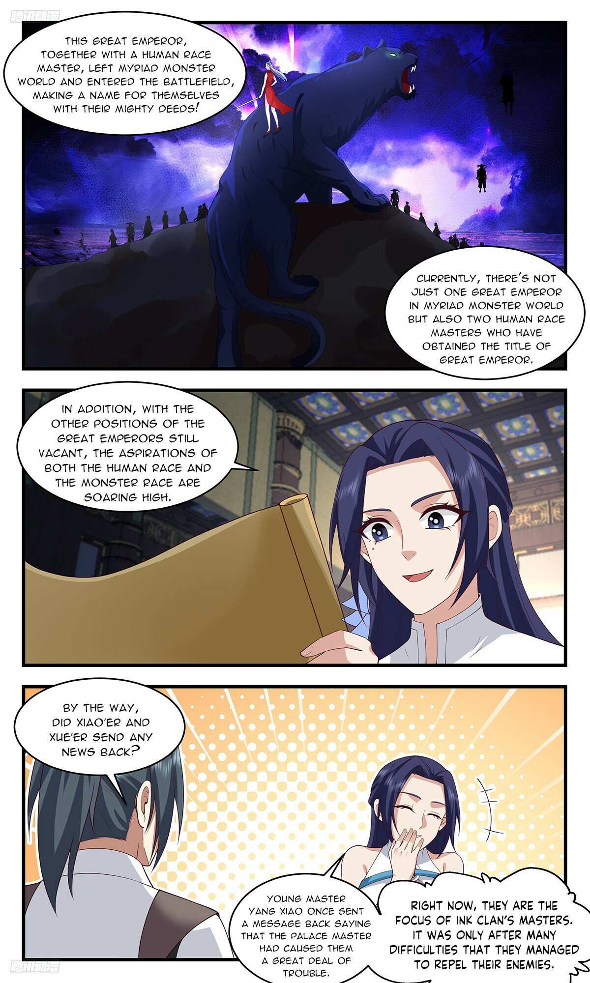 Read Martial Peak chapter 3446 image 1 on Lezhin