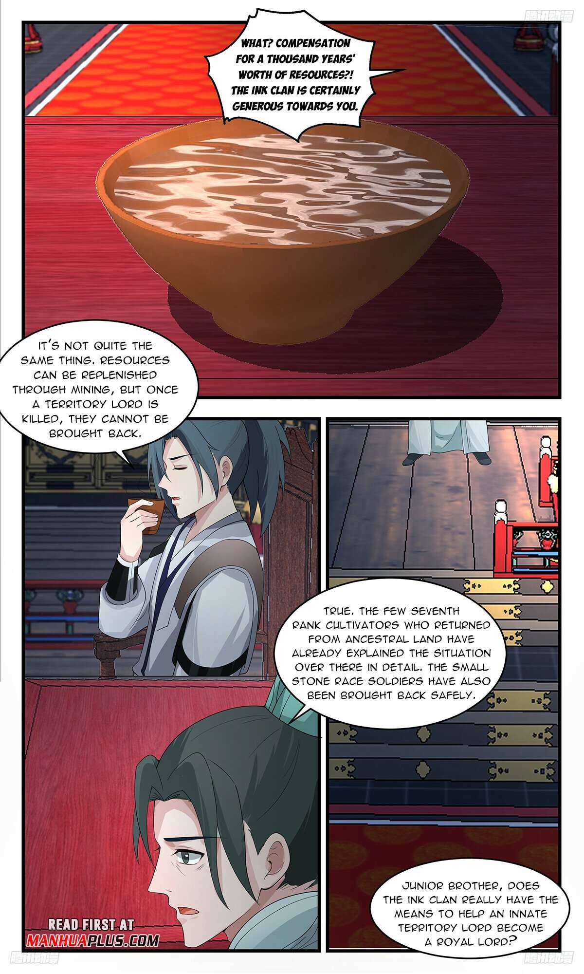 Read Martial Peak chapter 3446 image 6 on Lezhin
