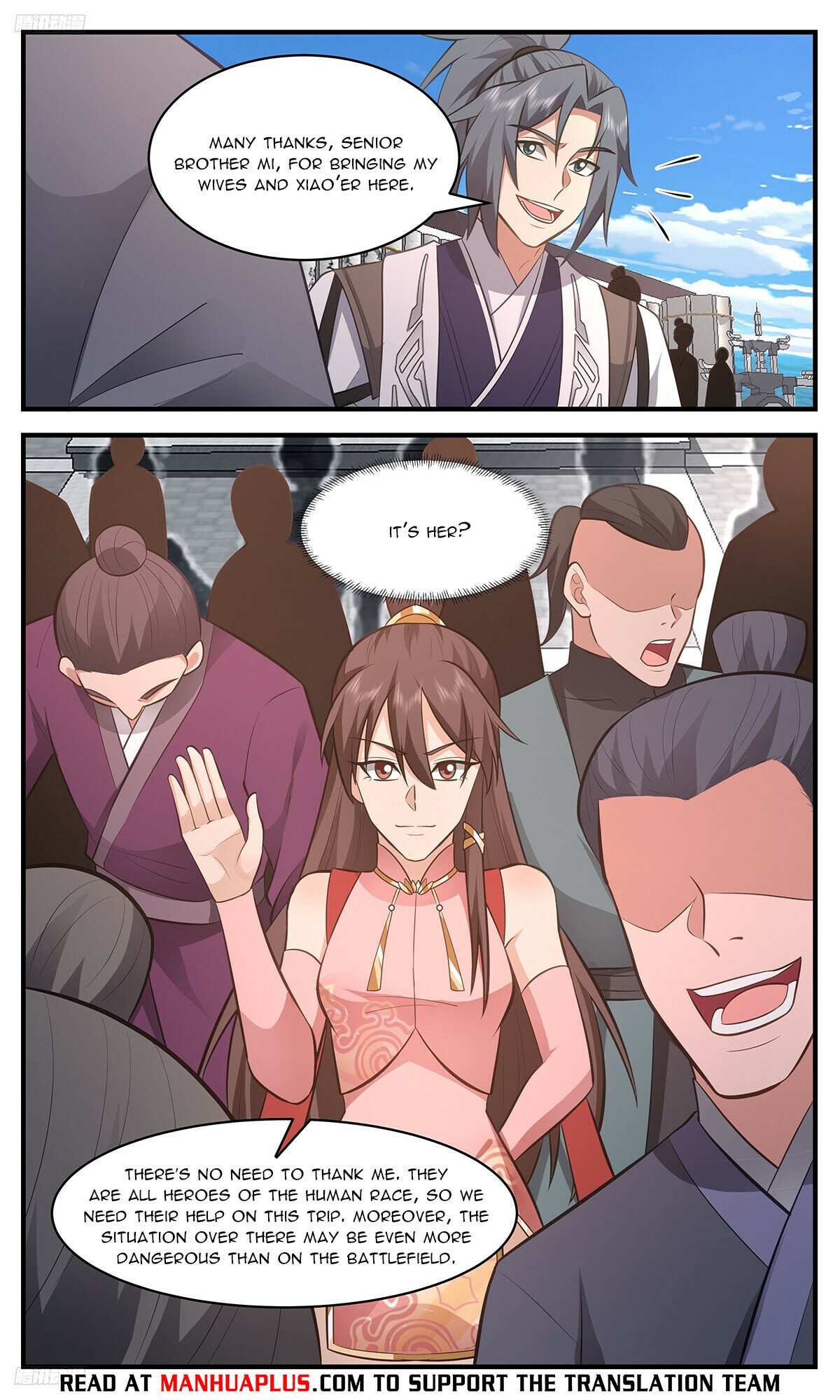 Read Martial Peak chapter 3449 image 3 on Lezhin