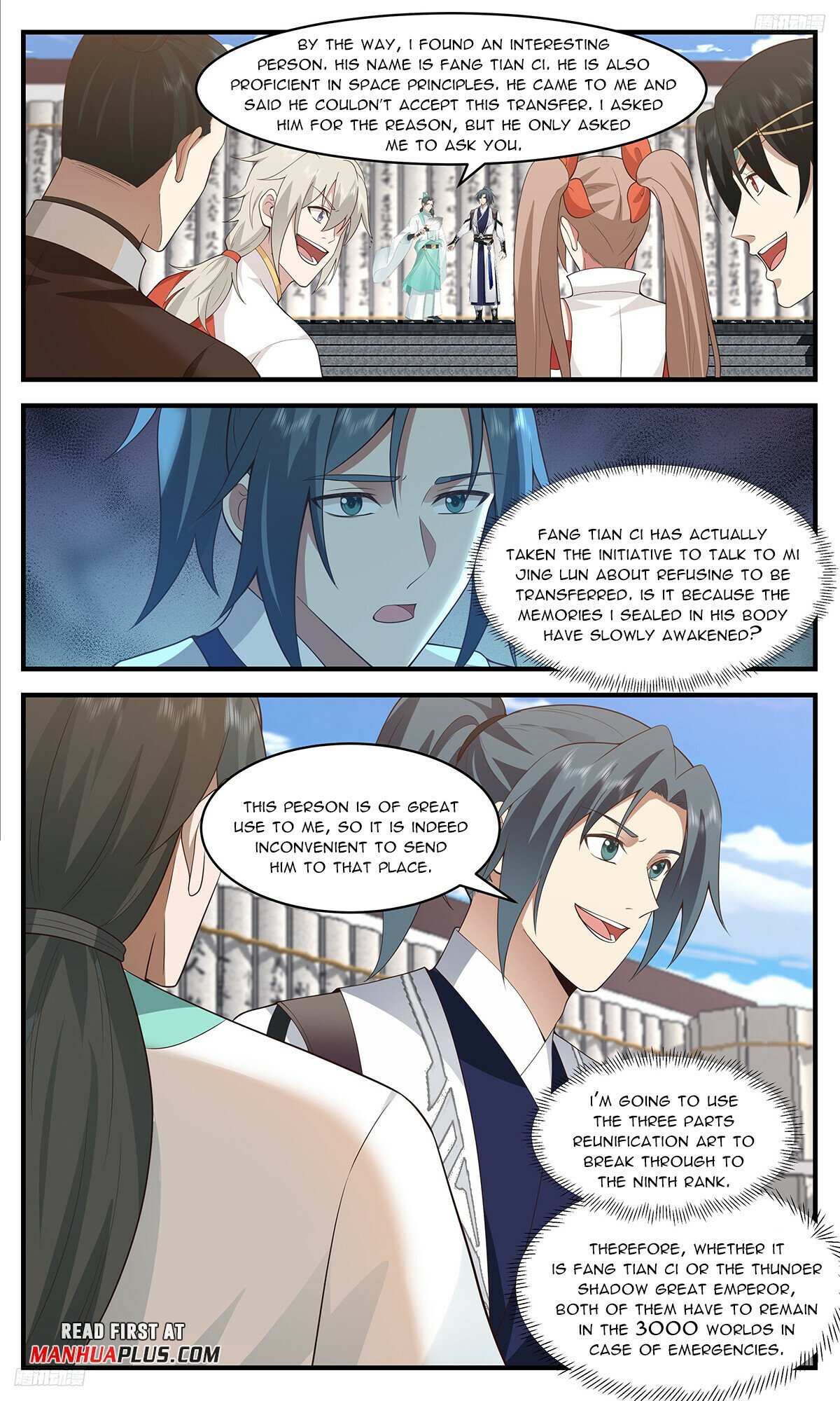 Read Martial Peak chapter 3449 image 4 on Lezhin