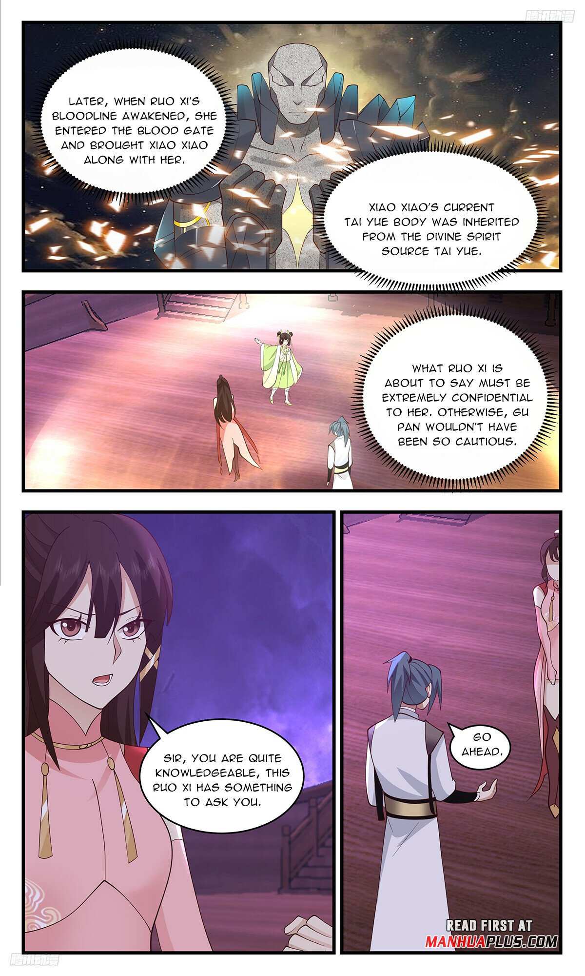 Read Martial Peak chapter 3454 image 4 on Lezhin