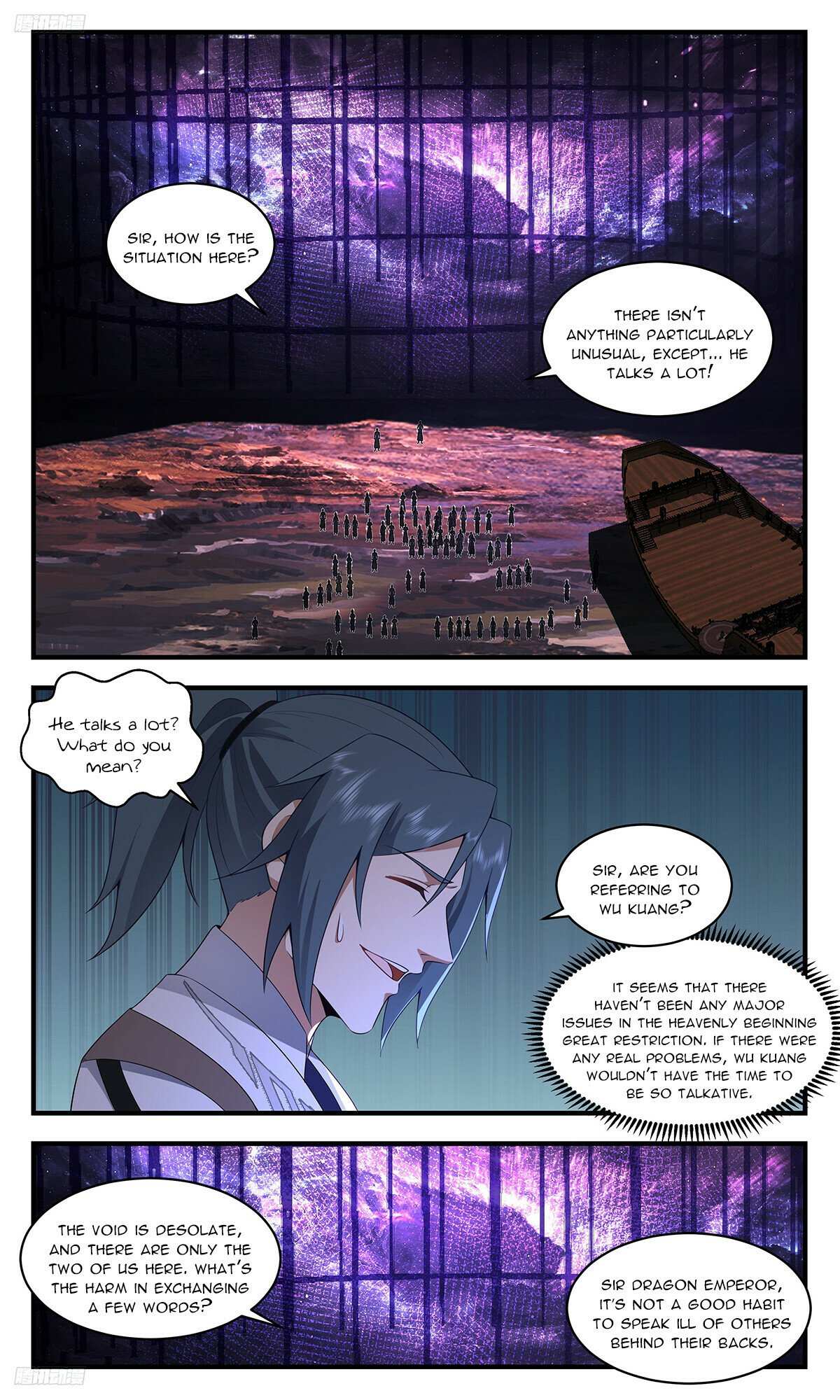 Read Martial Peak chapter 3457 image 3 on Lezhin