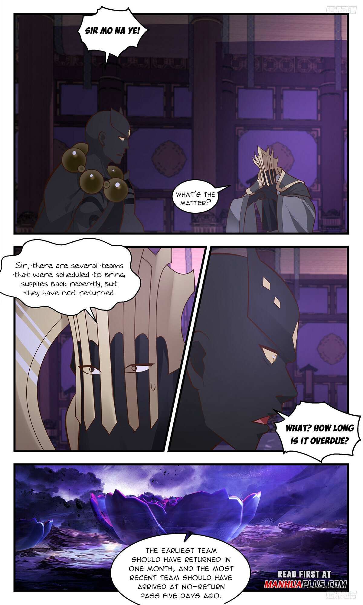 Read Martial Peak chapter 3466 image 8 on Lezhin
