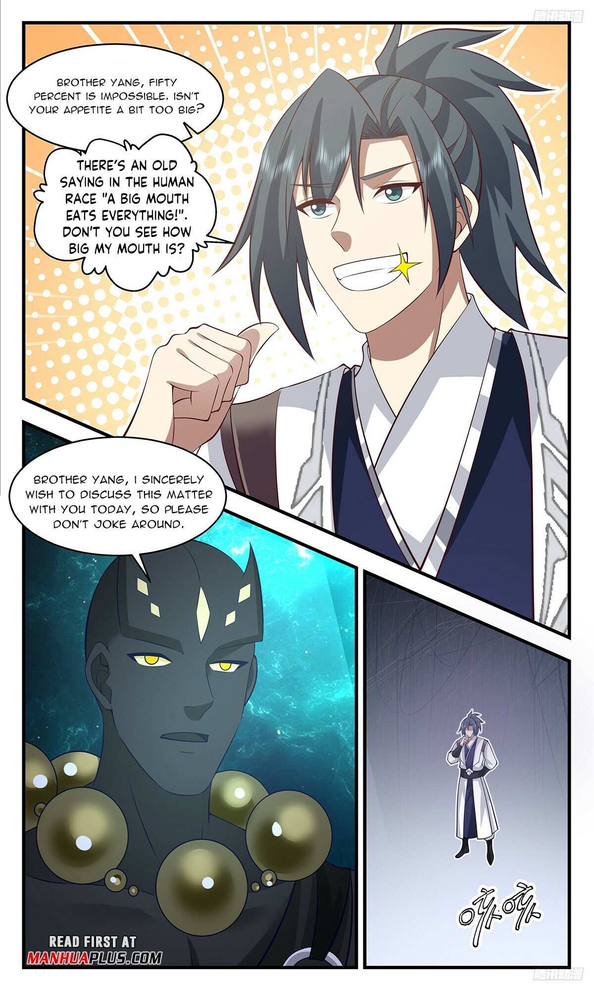 Read Martial Peak chapter 3470 image 8 on Lezhin