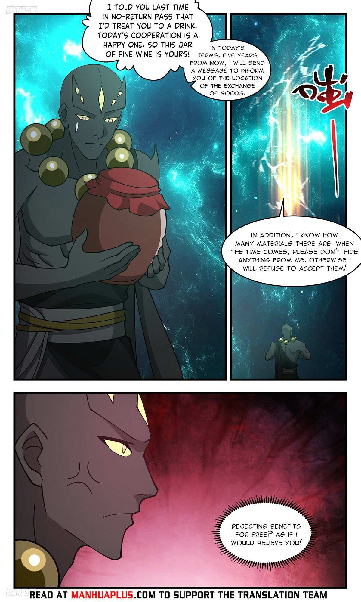 Read Martial Peak chapter 3471 image 3 on Lezhin