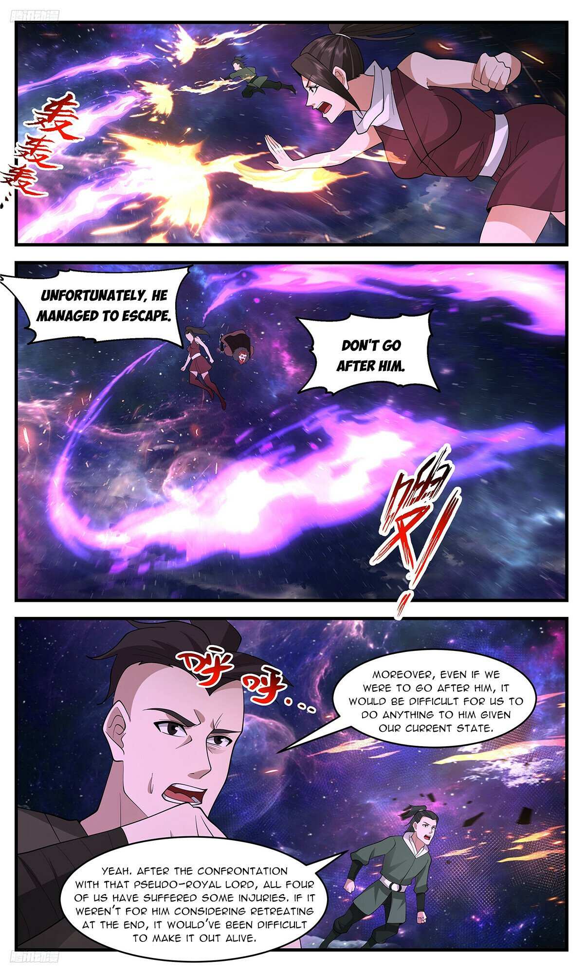 Read Martial Peak chapter 3522 image 3 on Lezhin