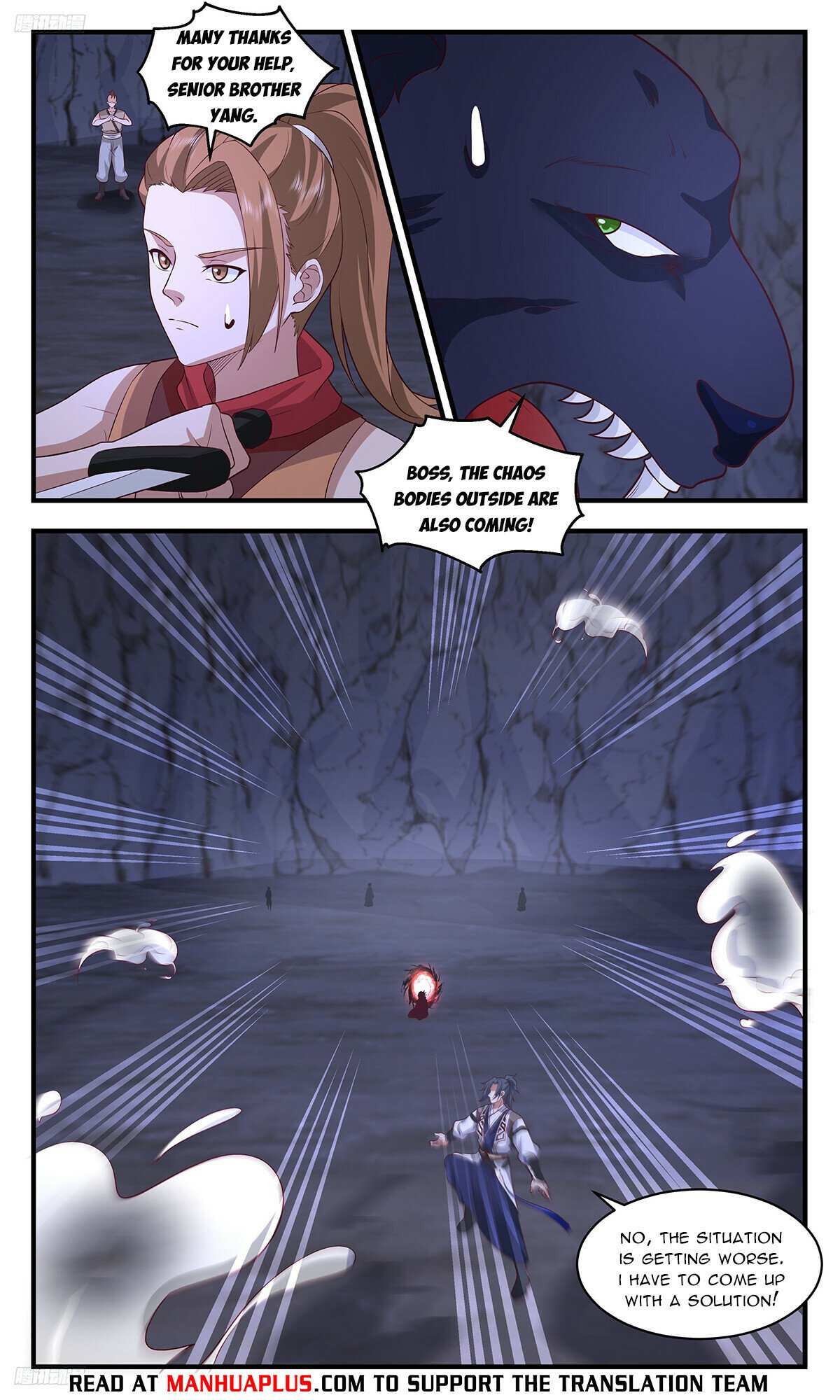 Read Martial Peak chapter 3528 image 3 on Lezhin