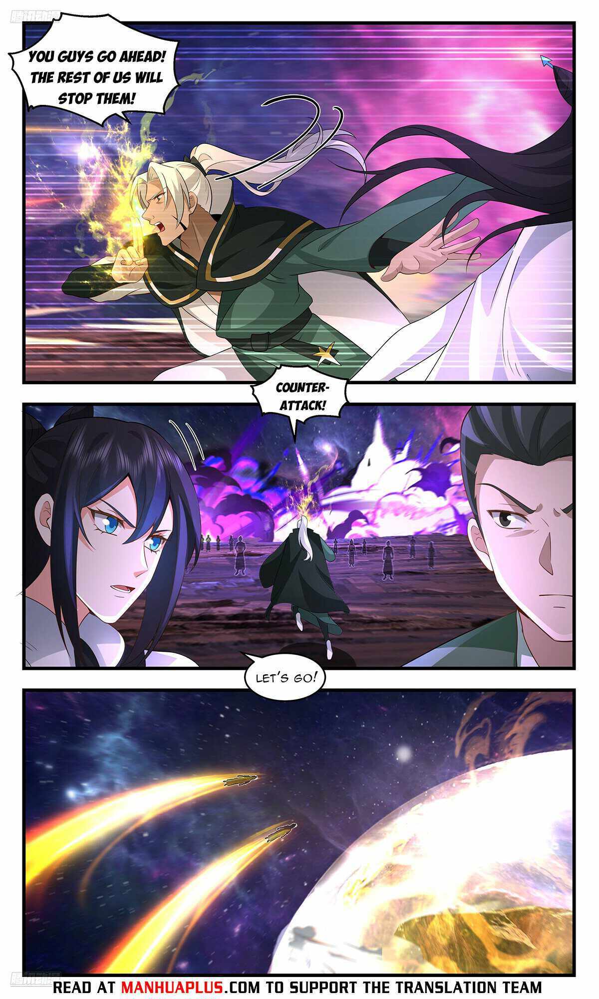 Read Martial Peak chapter 3577 image 3 on Lezhin